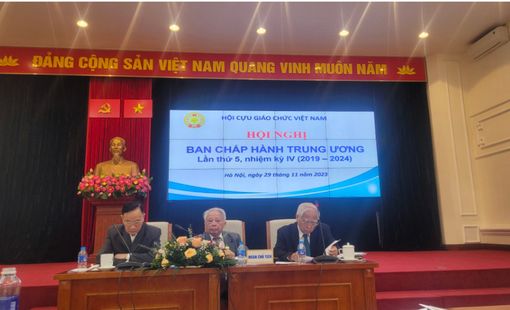Hội nghị Ban chấp hành trung ương Hội Cựu giáo chức Việt Nam lần thứ 5 nhiệm kỳ (2019-2024)
