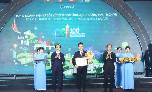 Herbalife Việt Nam nhận giải thưởng Top 10 doanh nghiệp bền vững trong lĩnh vực Thương mại – Dịch vụ