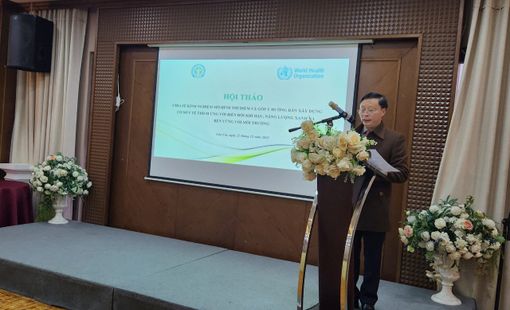 Ngành y tế đối mặt với biến đổi khí hậu và ảnh hưởng sức khỏe