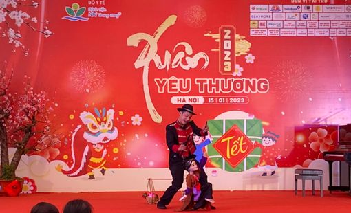 Giáo dục “Xuân yêu thương 2023” tại Bệnh viện Nhi Trung ương