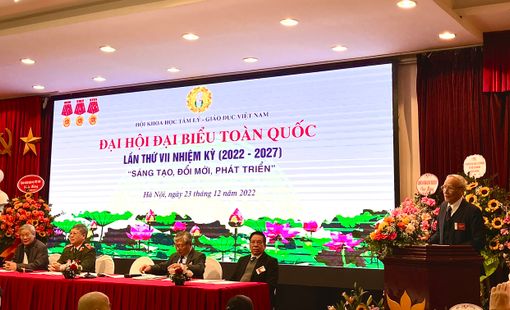 Hội KH Tâm lý-Giáo dục VN: Đại hội lần thứ VII thành công rực rỡ