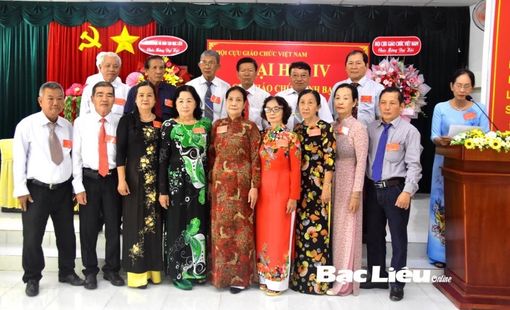 Hội Cựu Giáo chức tỉnh Bạc Liêu tổ chức Đại hội lần thứ tư nhiệm kỳ 2022 – 2027 thành công rực rỡ