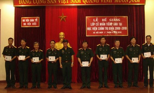 Nâng cao trình độ ngoại ngữ cho nhà giáo, cán bộ quản lý giáo dục ở các học viện, nhà trường quân đội trong bối cảnh cuộc cách mạng công nghiệp lần thứ tư