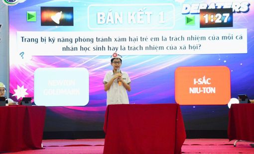 Young Debaters 2023: Sân chơi tranh biện đầy kịch tính