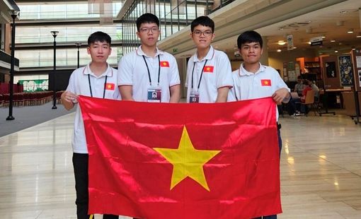 4 học sinh Việt Nam giành huy chương Olympic Tin học quốc tế năm 2023