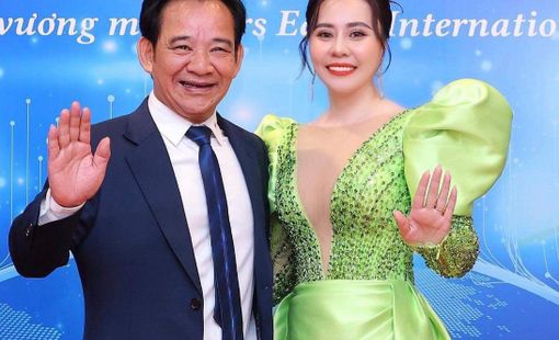 Hoa hậu Phan Kim Oanh và NSƯT Quang Tèo được khán giả đặt với cái tên “Vợ chồng qua màn ảnh”