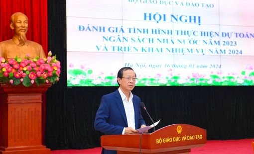 Bộ GD&ĐT: Hội nghị đánh giá tình hình thực hiện dự toán ngân sách nhà nước năm 2023 và triển khai nhiệm vụ năm 2024