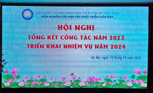 Viện nghiên cứu hợp tác phát triển giáo dục tổ chức Hội nghị Tổng kết công tác năm 2023 triển khai nhiệm vụ năm 2024