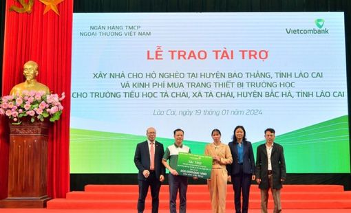 Vietcombank tài trợ 500 triệu đồng tại tỉnh Lào Cai