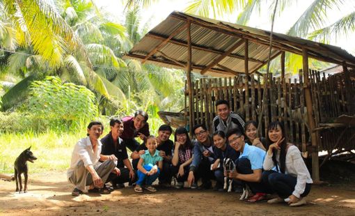 Hành trình tình nguyện của nhóm bạn trẻ đến từ Trường Đại học Kiến trúc TPHCM