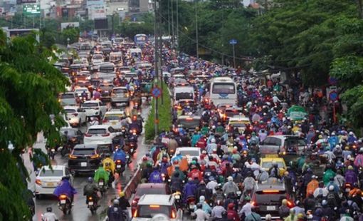 Cấm xe cơ giới lưu thông trong khu vực trường học tại TP. Hồ Chí Minh