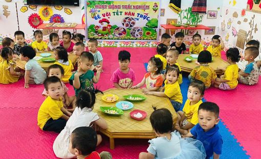 Hà Giang: Các trường mầm non huyện Bắc Quang đổi mới chăm sóc, nuôi dưỡng, giáo dục trẻ
