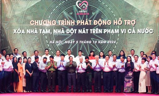 Thủ tướng Phạm Minh Chính kêu gọi xóa nhà dột nát: "Không ai bị bỏ lại phía sau"