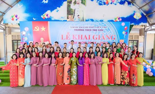 Trường THCS Thọ Sơn (TP. Việt Trì, Phú Thọ): Dấu ấn 30 năm xây dựng và phát triển