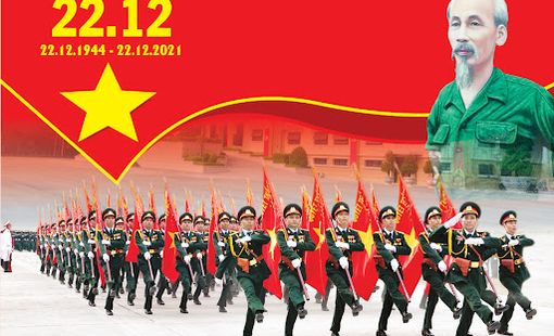 Đề cương tuyên truyền 80 năm Ngày thành lập Quân đội nhân dân Việt Nam và 35 năm Ngày hội Quốc phòng toàn dân
