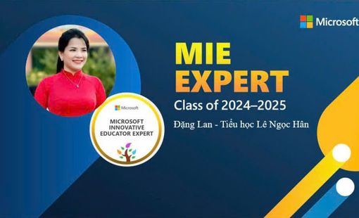 Lào Cai: Trường Tiểu học Lê Ngọc Hân (TP. Lào Cai) có 3 giáo viên được công nhận là Chuyên gia giáo dục sáng tạo Microsoft