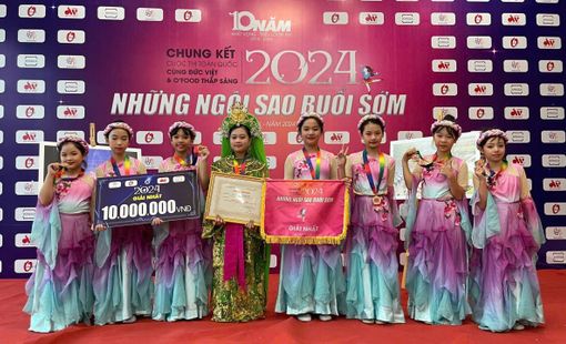 Lào Cai: Trường tiểu học Lê Ngọc Hân đoạt giải nhất cuộc thi toàn quốc “Thắp sáng những Ngôi sao buổi sớm” năm 2024