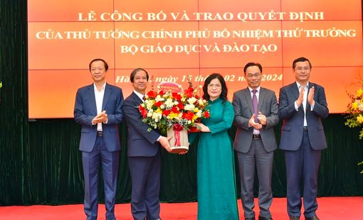 Bộ GD&ĐT: Chính thức bổ nhiệm nữ Thứ trưởng mới