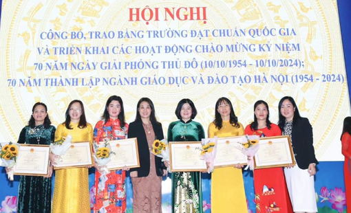 Sóc Sơn có 21 trường đón bằng công nhận trường đạt chuẩn quốc gia mới năm 2023