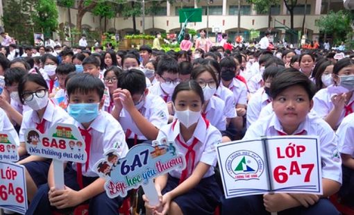 Hà Nội: Tăng hơn 60.000 học sinh trung học cơ sở