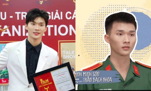 Diễn viên Vũ Đình Minh Sơn nổi bật trong vai Nam Chính tại phim truyền hình QPVN