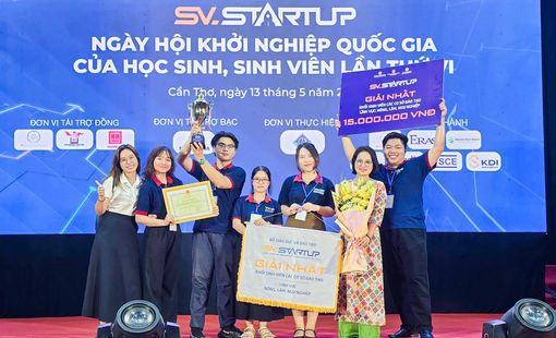 Sáng chế mực vẽ từ rác thực vật từ các bạn sinh viên