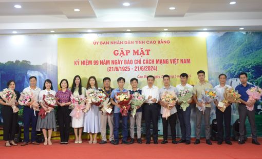 Cao Bằng: gặp mặt các cơ quan báo chí nhân kỷ niệm 99 năm ngày Báo chí cách mạng Việt Nam