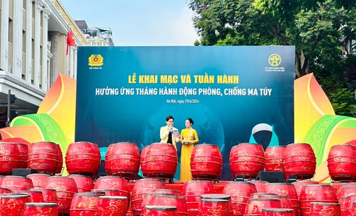 LỄ KHAI MẠC & TUẦN HÀNH “CHUNG MỘT QUYẾT TÂM – VÌ CỘNG ĐỒNG KHÔNG MA TÚY”