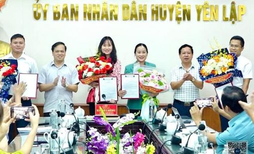 Phú Thọ: Bà Nguyễn Thị Minh Nguyệt được bổ nhiệm giữ chức trưởng phòng GD&ĐT huyện Yên Lập