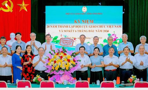 KỶ NIỆM 20 NĂM THÀNH LẬP HỘI CỰU GIÁO CHỨC VIỆT NAM VÀ TIẾN TỚI ĐẠI HỘI ĐẠI BIỂU HỘI CỰU GIÁO CHỨC TỈNH LẦN THỨ IV