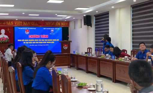 Lễ ký kết chương trình phối hợp giữa Đoàn TNCS Hồ Chí Minh tỉnh Hòa Bình và Chi nhánh Công ty CP – GD EZ Việt Nam tại Hòa Bình giai đoạn 2024 -2028