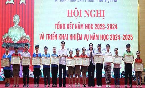 Phú Thọ: Thành phố Việt Trì triển khai nhiệm vụ năm học 2024 - 2025