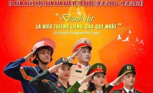 Kỷ niệm 79 năm ngày truyền thống Công an Nhân dân Việt Nam (19/8/1945 - 19/8/2024)
