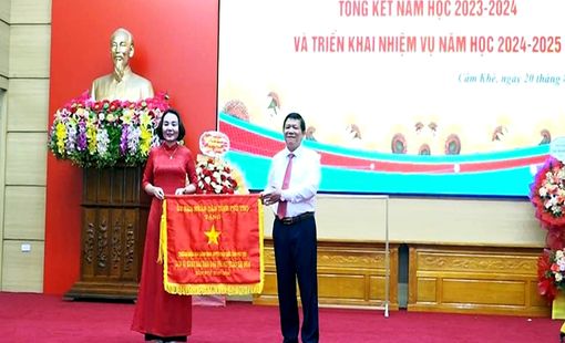 Trường Mầm non Sông Thao (huyện Cẩm Khê) - Lá cờ đầu khối giáo dục mầm non tỉnh Phú Thọ