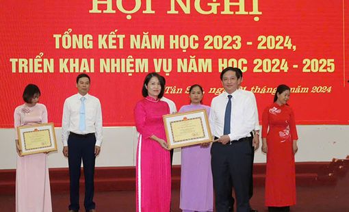 Phú Thọ: Trường Mầm non Tân Phú (Tân Sơn) xây dựng trường mầm non hạnh phúc