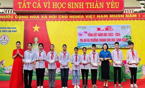 Trường THCS Hạ Giáp - Lá cờ đầu của ngành Giáo dục Phù Ninh, tỉnh Phú Thọ