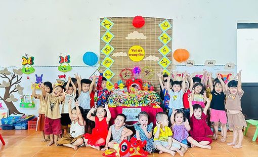 Phú Thọ: Trường Mầm non An Đạo (Phù Ninh) xây dựng môi trường giúp trẻ trẻ phát triển toàn diện