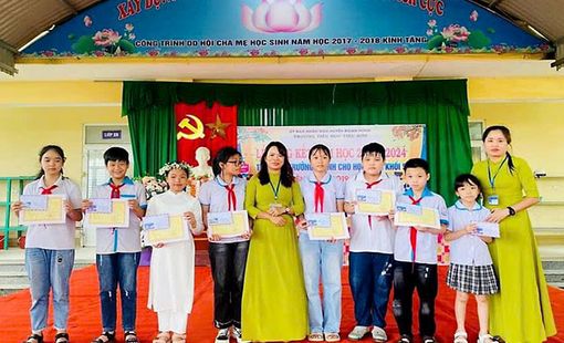 Phú Thọ: Trường Tiểu học Tiêu Sơn (Đoan Hùng) sáng tạo, vượt khó hoàn thành xuất sắc nhiệm vụ dạy và học 