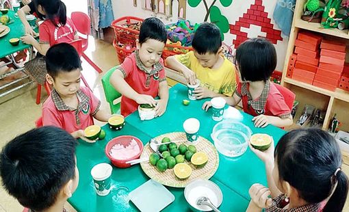Phú Thọ: Trường mầm non Chu Hóa (thành phố Việt Trì) tạo môi trường học tập lý tưởng cho trẻ