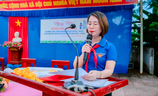 Nghệ An: Xã Khánh Thành (Yên Thành) sôi nổi ngày hội thiếu nhi mừng Tết Độc lập