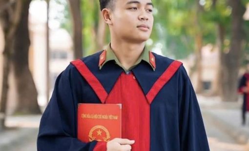 Lần đầu tiên một học sinh dân tộc Bru Vân Kiều thi đậu vào ngành Công an