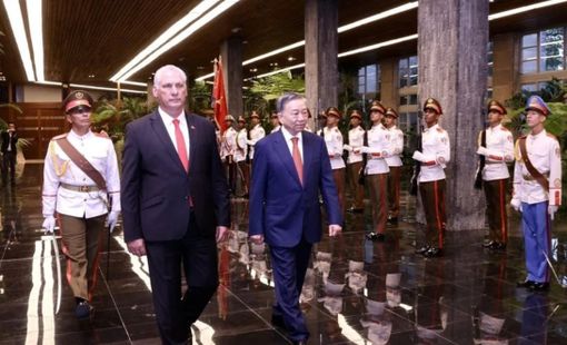 Lễ Đón Tổng Bí Thư, Chủ Tịch Nước Tô Lâm Tại Cuba