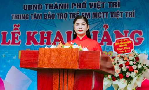 Phú Thọ: Trung tâm Bảo trợ trẻ em mồ côi tàn tật Việt Trì tưng bừng khai giảng năm học 2024 - 2025