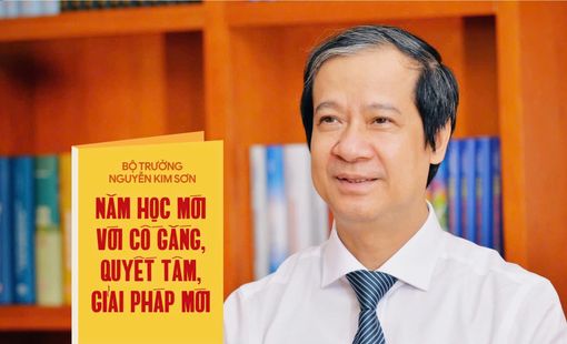 Bộ trưởng Nguyễn Kim Sơn: Năm học mới với cố gắng, quyết tâm, giải pháp mới