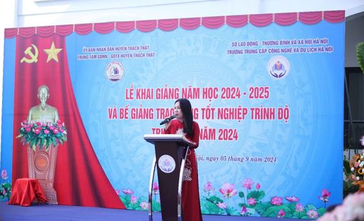 Lễ Khai Giảng năm học 2024 - 2025 Trường Trung cấp Công nghệ và Du lịch Hà Nội - Sự khởi đầu cho năm học mới