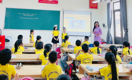 Vĩnh Phúc: Trường Tiểu học Hương Canh A (huyện Bình Xuyên) thi đua “Đổi mới, sáng tạo trong quản lý, giảng dạy và học tập”