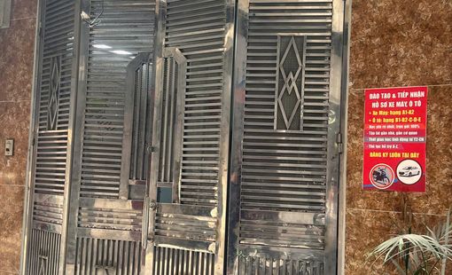 Hà Nội: Thanh tra Sở GTVT Hà Nội - Đội thanh tra GTVT Quận Đống Đa kiểm tra, xử lý địa điểm tuyển sinh không phép