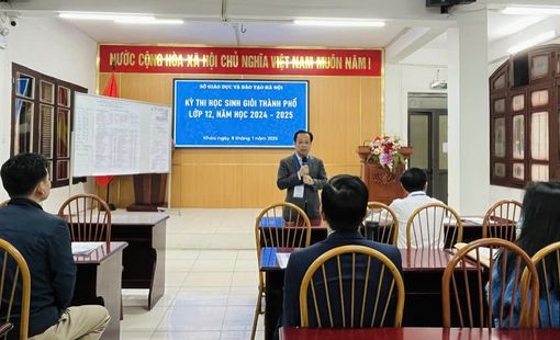 Hơn 4.400 học sinh Hà Nội tham dự kỳ thi học sinh giỏi lớp 12