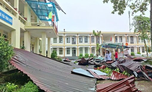Bão số 10 (Bualoi): Ngành giáo dục thiệt hại hàng trăm tỉ đồng