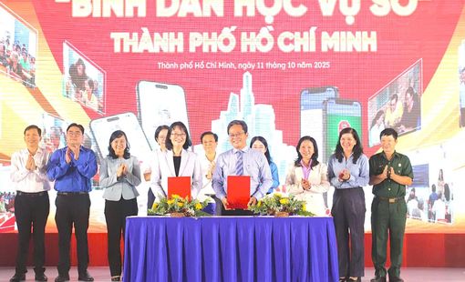 TP. HCM: Phát động phong trào “Bình dân học vụ số” giai đoạn 2025 - 2026